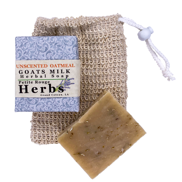 Unscented Oatmeal Goat Milk Bar Soap