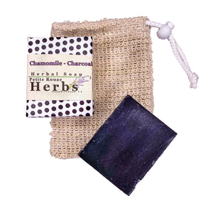 Chamomile Charcoal Herbal Soap