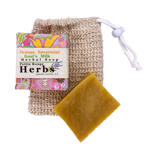 Orange Spearmint Goat's Milk Herbal Soap