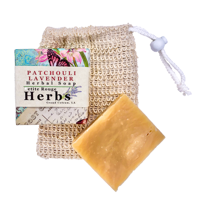 Patchouli Lavender Herbal Soap