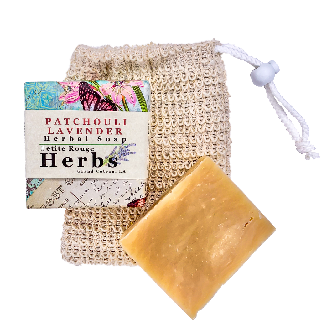Patchouli Lavender Herbal Soap