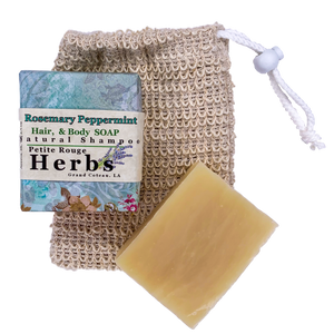 Rosemary Peppermint Hair, & Body Soap Herbal Soap