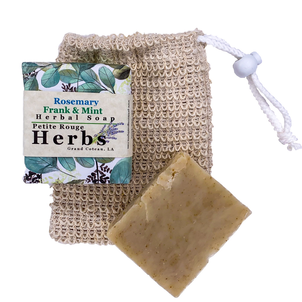 Rosemary Frank & Mint Herbal Soap