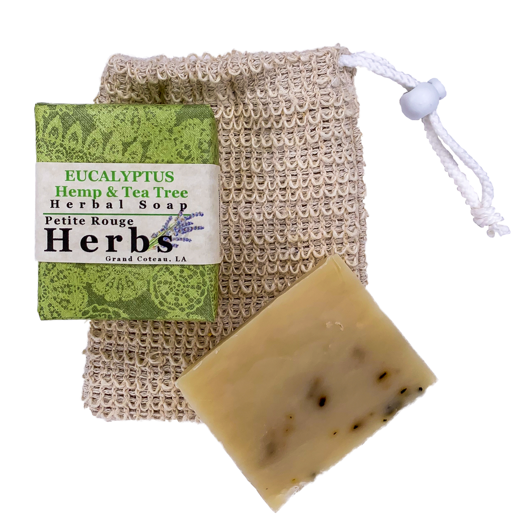 Eucalyptus Hemp & Tea Tree Herbal Soap