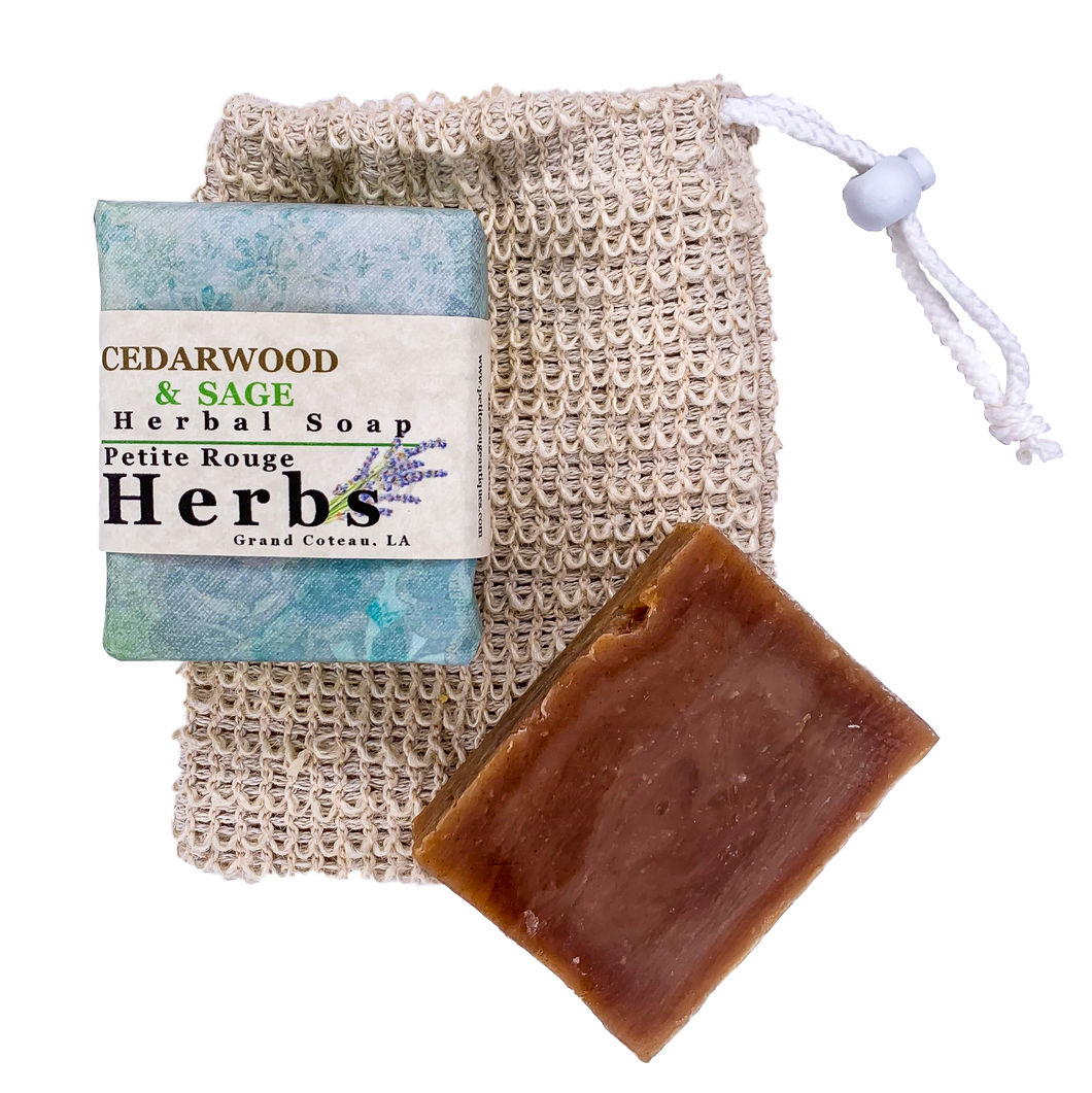 Cedarwood & Sage Herbal Soap